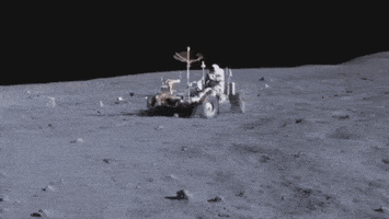 Space Moon GIF