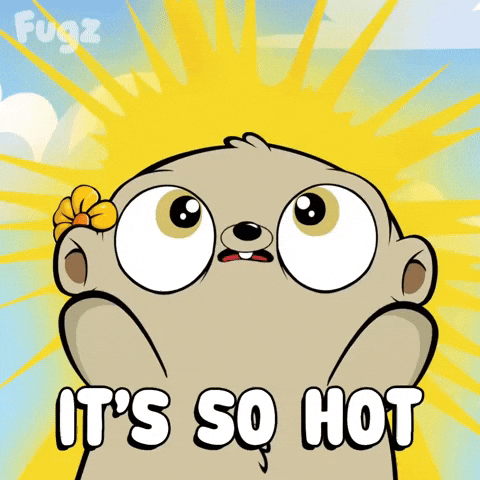 Blazing Heat Wave GIF by Fugz Official