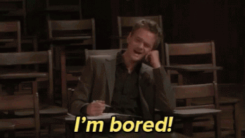 Bored How I Met Your Mother GIF