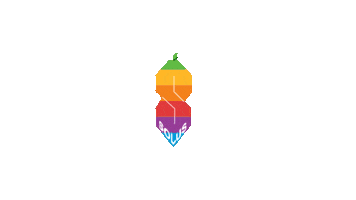Apple Logo Rainbow Sticker by Solus Supply