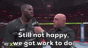 Work To Do Mixed Martial Arts GIF by UFC
