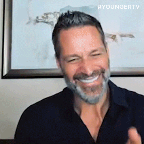 Happy Peter Hermann GIF by YoungerTV