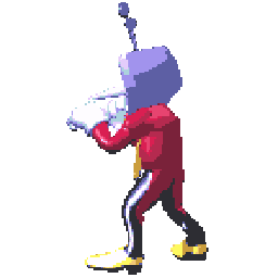 Kick Deltarune Sticker