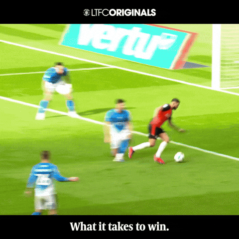 Wembley Stadium Win GIF by Luton Town FC