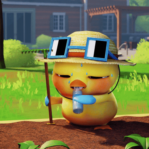 Tired Gardening GIF by Atrium