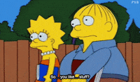 The Simpsons Dating GIF