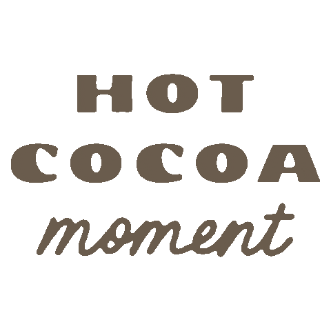 Hot Cocoa Moment Sticker