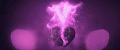 Purple Haze Heart GIF by tensidemusic