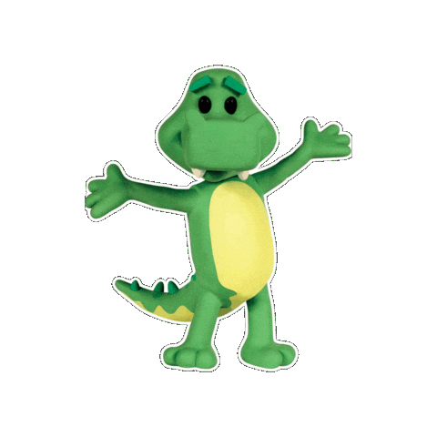 Alligator Hug Sticker