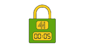 Timer Sticker by VierHoogLeisure