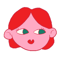 Girl Sticker