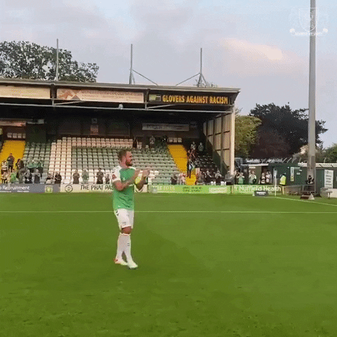 Football Celebrate GIF by Yeovil Town