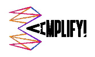 Amplify Sticker by Combustible Association