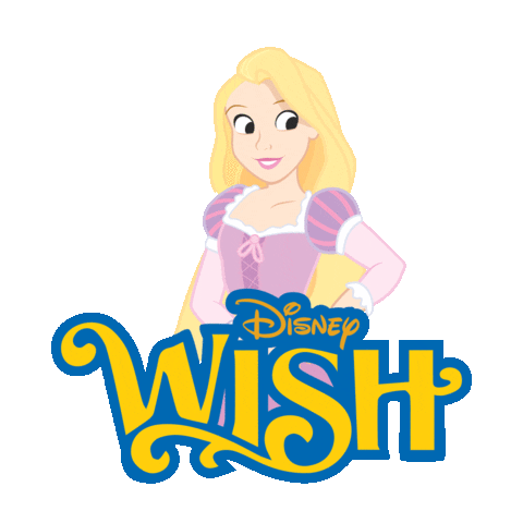 Rapunzel Dcl Sticker by DisneyCruiseLine