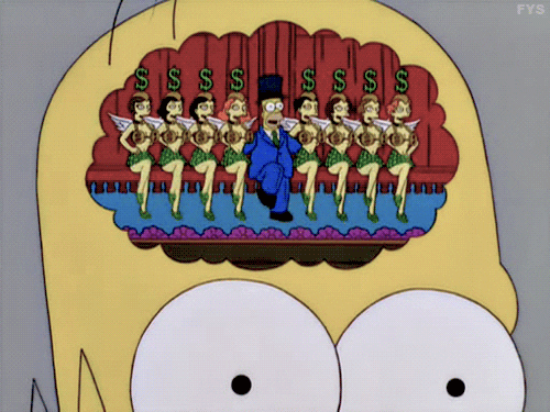 The Simpsons Dreaming GIF - Find & Share on GIPHY