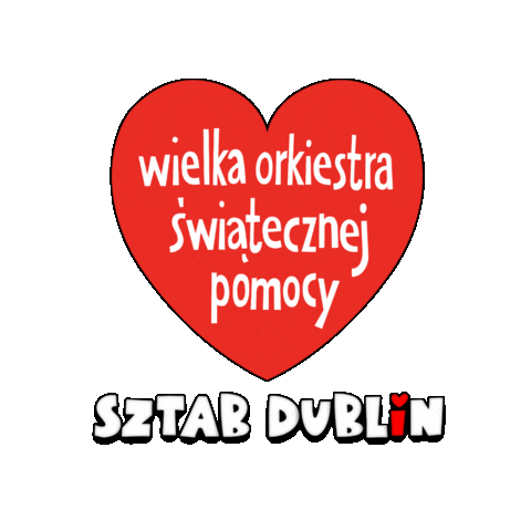 Dublin WOŚP Sticker