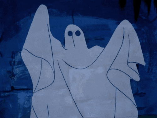  animated halloween cartoon ghost scooby doo GIF