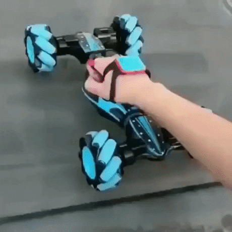 Gesture Control Stunt Car GIF