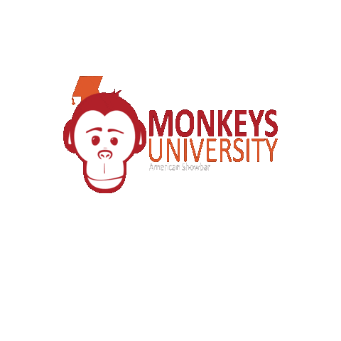 Monkeys University Sticker
