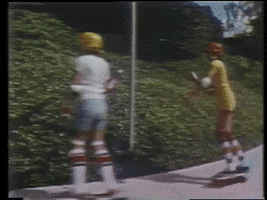 Skateboarding Wipeout GIF by US National Archives