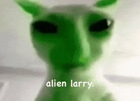 Alien Larry GIF