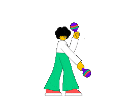 Happy Dance Sticker
