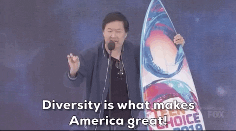 Teen Choice Awards Diversity Is What Makes America Great GIF by FOX Teen Choice