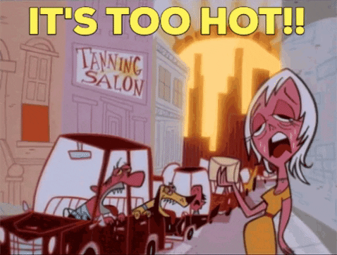 Sweltering Heat Wave GIF by MOODMAN - Find & Share on GIPHY
