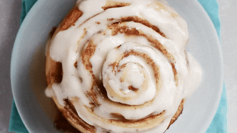 Giphy - Hypnotizing Cinnamon Roll GIF by Cinnabon