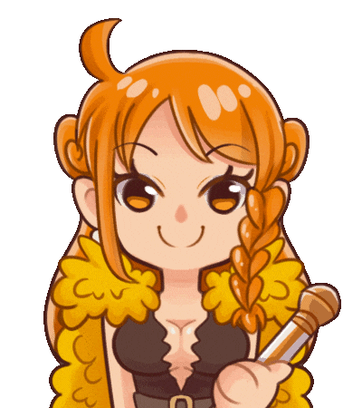 Laugh Nami Sticker