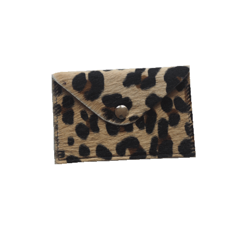 Wallet Leopard Sticker by Van Faya