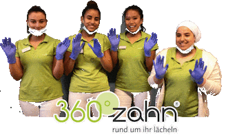 germany smile Sticker by 360°zahn