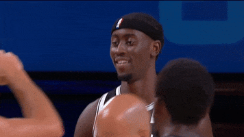 High Five Brooklyn Nets GIF by YES Network