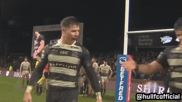 Rugby League Hug GIF by Hull FC