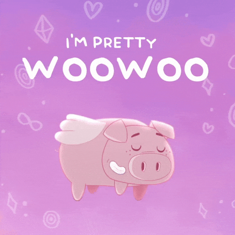 Flying Pig Magic GIF by PositivelyPigasus