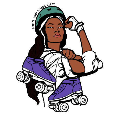 BembelTownRollerDerby Sticker