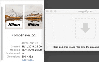 Drag Compress GIF