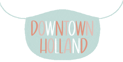 Holland Michigan Mask Sticker by City of Holland
