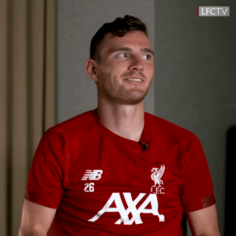 Andy Robertson Eye Roll GIF by Liverpool FC