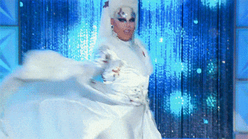 Drag Race Snow GIF by RuPaul's Drag Race