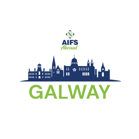 Ireland Go Abroad Sticker by AIFS Abroad | Study Abroad & International Internships