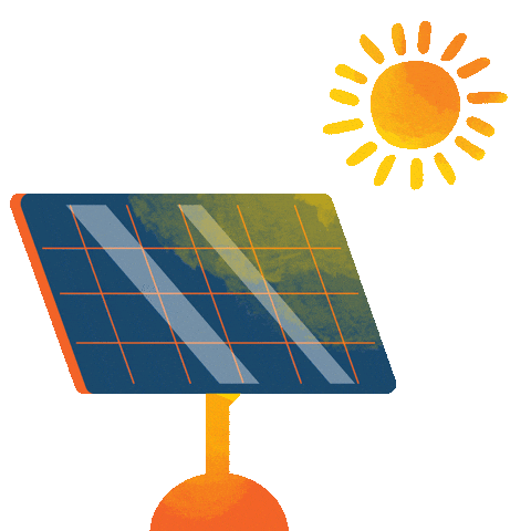 Sun Energy Sticker