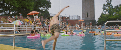Summer Swimming GIF by In The Heights Movie