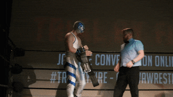 SHWAWrestling champion title belt suplex GIF