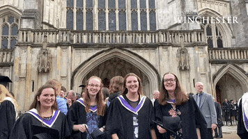 Congratulations Graduation GIF by University of Winchester