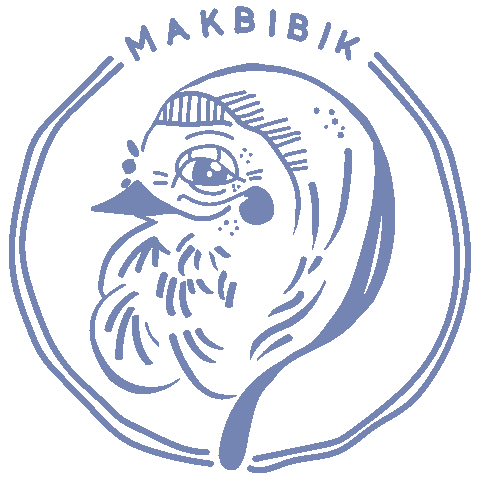 Makbibik Sticker by 160Works