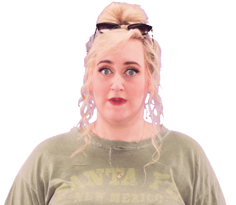 Scared Shock Sticker By Brittany Broski For Ios Android Giphy