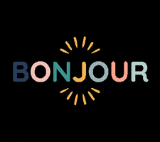 Bonjour Hello GIF by Claire