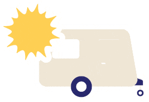 Sonne Camping Sticker by Obelink | Alles voor kampeergeluk