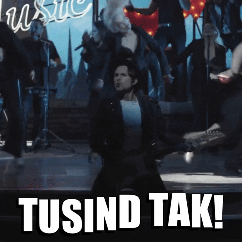 Tusind Tak GIF by Wallmans